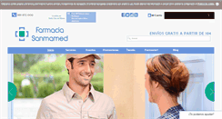 Desktop Screenshot of farmaciasanmamed.com